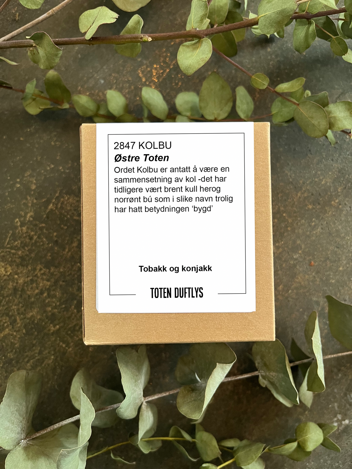 Duftlys - 2847 Kolbu 220g